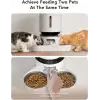 PETLIBRO Otomatik Kedi Mama Kapları, 5G WiFi Evcil Hayvan Besleyici - Beyaz