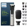 Philips Norelco Multigroom Serisi 9000, 21 parça Erkek Bakım Seti MG9510/60