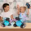Playsheek Uzaktan Kumandalı Robot Oyuncak Şarj Edilebilir Emo Robot - Mavi