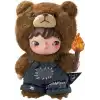 POP MART Hirono Living Wild-Fight for Joy Peluş Bebek