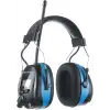 PROTEAR Dijital AM FM Radyo Kulaklıklar, 25dB Kulak Koruma - Açık Mavi