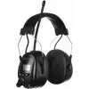 PROTEAR Dijital AM FM Radyo Kulaklıklar, 25dB Kulak Koruma - Siyah