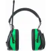 PROTEAR Dijital AM FM Radyo Kulaklıklar, 25dB Kulak Koruma - Yeşil