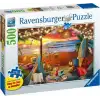 Ravensburger Cosy Cabana 500 PC Yapboz Büyük Format - 16795