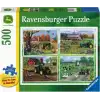 Ravensburger John Deere 500 Parça Büyük Yapboz - 16837