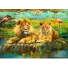 Ravensburger Lions Savannahda 500 Parça Yapboz - 16584