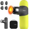 RENPHO Mini Isıtmalı Termal Masaj Cihazı, Derin Doku Perküsyon - Neon Yeşili