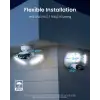 REOLINK Elite Pro Floodlight PoE, 16MP Çift Lensli PoE Güvenlik Kamerası, 180 Derece Görüş Açısı
