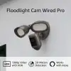 Ring Floodlight Cam Wired Pro Kuş Bakışı ve 3D Hareket Algılama, Bronz