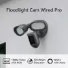 Ring Floodlight Cam Wired Pro Kuş Bakışı ve 3D Hareket Algılama, Grafit