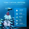 ROCCAT Pro Tenkeyless Lineer Optik Titan Switch PC Oyun Klavyesi
