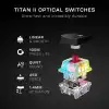 ROCCAT Pro Tenkeyless Lineer Optik Titan Switch PC Oyun Klavyesi