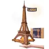 Rolife Büyük Eyfel Kulesi 3D Ahşap Puzzle - LED Model Yapı Seti