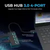 SABRENT Çok Bağlantı Noktalı USB 3.0 ve Şarj Hub (HB-U930)