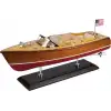 SAILINGSTORY Ahşap Tekne Riva Aquarama Sürat Teknesi 1/20 Ölçekli