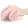 Seenda Ergonomik Kablosuz Dikey Mouse, Bluetooth 4.0+USB - Açık Pembe