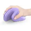Seenda Ergonomik Kablosuz Dikey Mouse, Bluetooth 4.0+USB - Mor