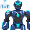 STEMTRON Programlanabilir Uzaktan Kumandalı Robot Ses kontrollü - Mavi
