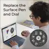 Swiftpoint SurfacePoint Kablosuz Ergonomik Mouse, Sunum Tıklayıcısı - Siyah