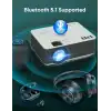 TMY Projektör 5G WiFi ve Bluetooth 5.1 - 13000 Lümen 1080P - 4K Destekli