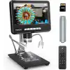 TOMLOV DM401 2K Dijital Mikroskop 1200x, 7 Inc 24MP