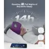 TOPOINT Uyku Kulaklıkları Bluetooth 3D Uyku Maskesi - Mor