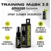 TRAININGMASK Egzersiz Eğitim Maskesi 3.0  - Sprey Temizleme