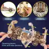 Ugears Mekanik Ahşap 3D Puzzle Araba Modeli