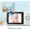 VTech VM819-2 Video Bebek Monitörü - 19 Saat Pil Ömrü - 2 Kamera