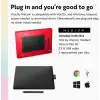 Wacom One Medium Grafik Çizim Tableti, Taşınabilir ve Çok Yönlü