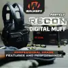 Walkers Recon IPX4 Dayanıklı Atış İşitme Korumalı Dijital Kulaklıklar - Siyah