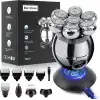 Wjiang 7D Kel Erkekler İçin - 6sı 1 Arada Elektrikli Baş Tıraş Makinesi