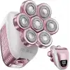 Wyklaus - Kadınlar için Elektrikli Kafa Tıraş Makinesi - Pembe