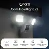 Wyze Floodlight Kamera v2, 2K HD Dış Mekan Güvenlik Kamerası - Siyah