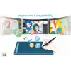 XP-Pen Deco LW Bluetooth Kablosuz Grafik Çizim Tableti 10x6  - Mavi