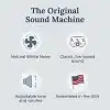Yogasleep Dohm Orijinal Beyaz Gürültü Makinesi - Beyaz/Gri
