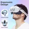 YOGES Pilli Kafa Bandı Meta Quest 3 için - Sadece Aksesuar