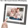 YunQiDeer Dijital Fotoğraf Çerçevesi WiFi 10.1 Inc IPS 16GB 1280x800 IPS Ekran