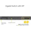 ZYXEL 24 Bağlantı Noktalı Gigabit Ethernet Akıllı Switch GS1900-24