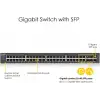 ZYXEL 24 Bağlantı Noktalı Gigabit Ethernet Akıllı Switch GS1900-24
