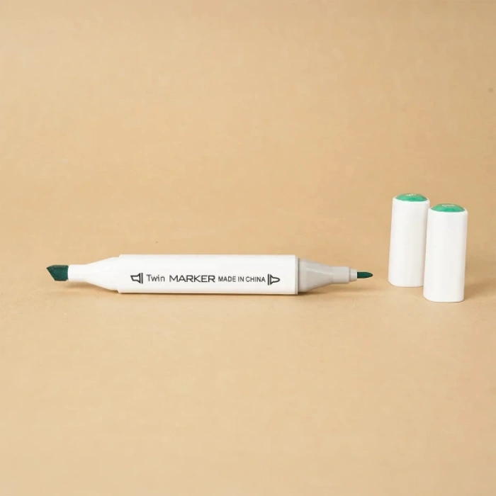 12 Parça Çift Taraflı Marker Boya Kalemi