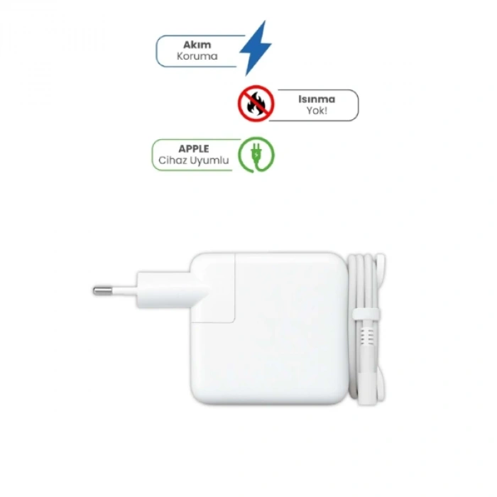 6.50V 3.65A MAGSAFE 2 60W APPLE İçin Laptop Adaptör