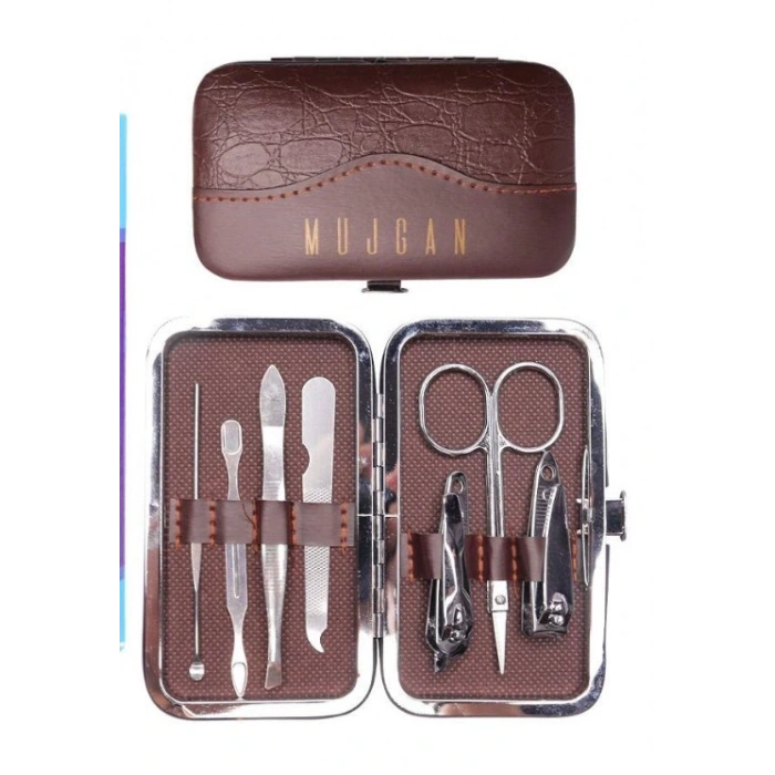 7 Parça Paslanmaz Çelik Manikür ve Pedikür Seti