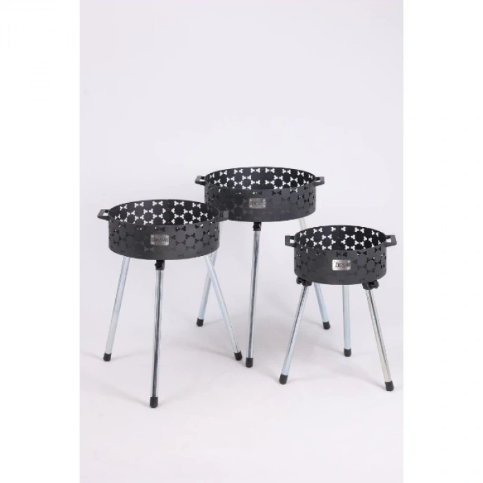 Katlanabilir Lüks Mangal No 3 Büyük Boy