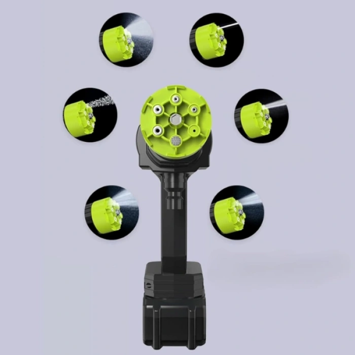 Şarjlı Kablosuz Yüksek Basınçlı Oto Yıkama Makinesi