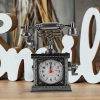Vintage Telefon Tasarımlı Masa Saati