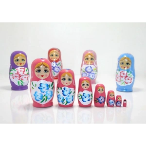 7Li Ahşap Matruşka