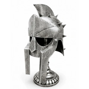 Gladyatör Miğferi Biblosu - Metal - 53x16 cm Dekoratif Obje