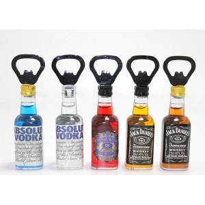 İkonik İçecek Şişesi Tasarımlı Magnetli Şişe Açacağı - Model 1