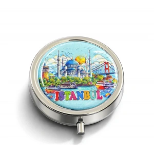 İstanbul Temalı İlaç Kutusu - Model 7